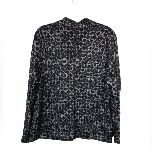 CJ Banks Women’s Jacket Bomber? Zipper Pockets Lined Soft Comfy Silky - Picture 2 of 11